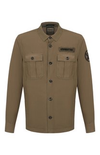 Хлопковая куртка-рубашка Aeronautica Militare