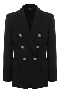 Шерстяной жакет Balmain