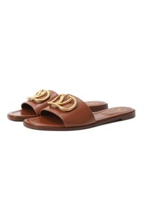 Кожаные шлепанцы VLogo Signature Valentino
