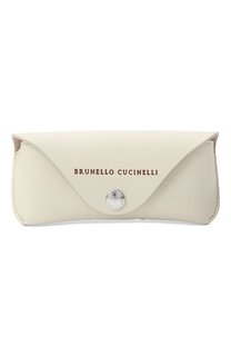 Кожаный футляр для очков Brunello Cucinelli