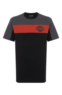 Хлопковая футболка Harley-Davidson