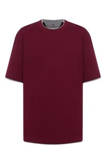 Хлопковая футболка Brunello Cucinelli
