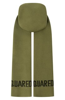 Шерстяной шарф Dsquared2
