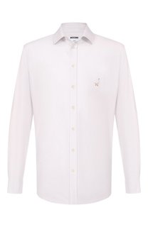 Хлопковая рубашка Moschino