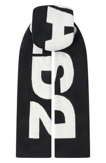 Шерстяной шарф Dsquared2