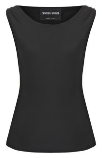 Шелковый топ Giorgio Armani