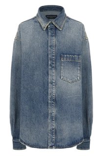 Джинсовая рубашка Balenciaga
