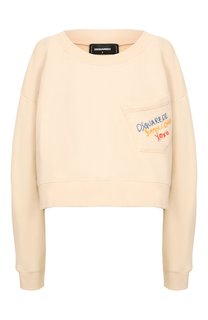 Хлопковый свитшот Dsquared2