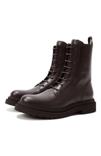 Кожаные ботинки Brunello Cucinelli