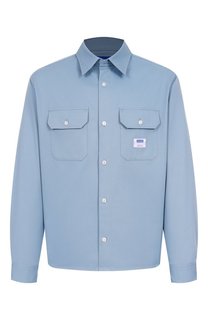 Хлопковая рубашка HUGO Blue