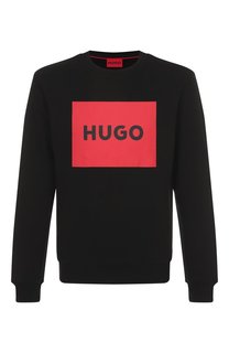 Хлопковый свитшот HUGO