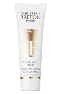 Глубоко очищающая маска с черной глиной (50ml) Christian Breton