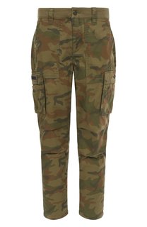 Хлопковые брюки-карго Aeronautica Militare