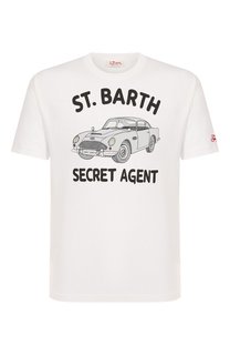 Хлопковая футболка MC2 Saint Barth