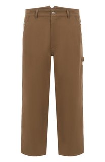 Хлопковые брюки Moschino