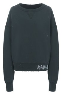 Хлопковый свитшот Maison Margiela