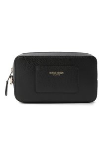 Кожаная косметичка Giorgio Armani