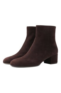 Замшевые ботильоны Joelle 45 Gianvito Rossi