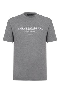 Хлопковая футболка Dolce & Gabbana