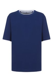 Хлопковая футболка Brunello Cucinelli