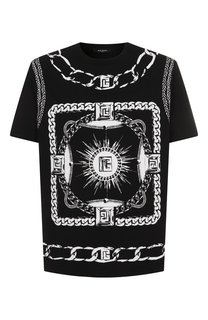Хлопковая футболка Balmain