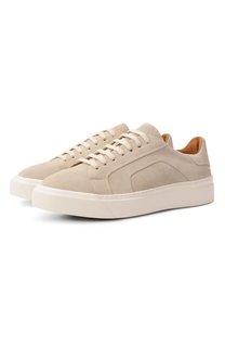 Замшевые кеды Kiton
