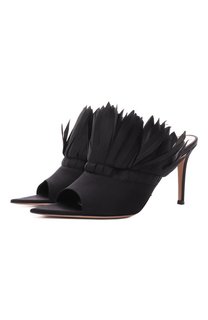 Текстильные мюли Daniah Gianvito Rossi