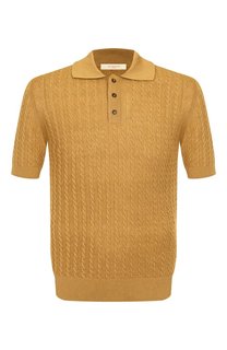 Поло изо льна и хлопка Slowear
