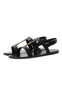 Кожаные сандалии Cassandre Saint Laurent