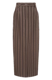 Хлопковая юбка Brunello Cucinelli