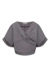Хлопковый топ Brunello Cucinelli
