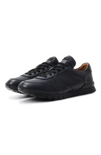 Кожаные кроссовки Kiton