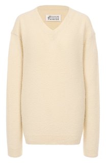 Свитер из шерсти и хлопка Maison Margiela