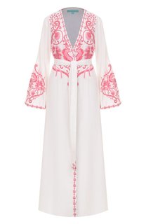 Туника из хлопка и льна Melissa Odabash
