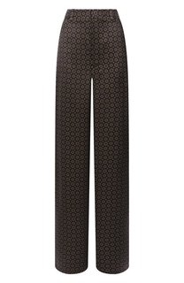 Атласные брюки Saint Laurent