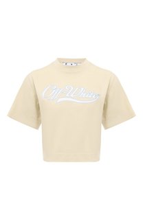 Хлопковая футболка Off-White