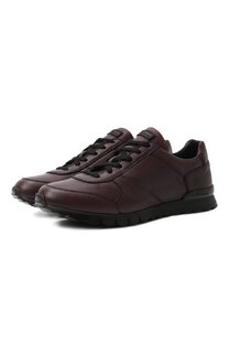 Кожаные кроссовки Kiton
