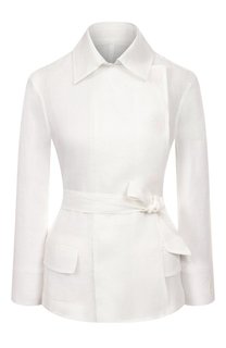 Льняной жакет Emporio Armani
