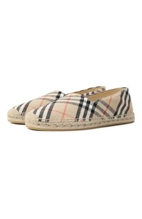 Текстильные эспадрильи Mews Burberry