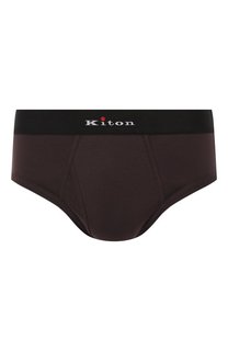 Хлопковые брифы Kiton
