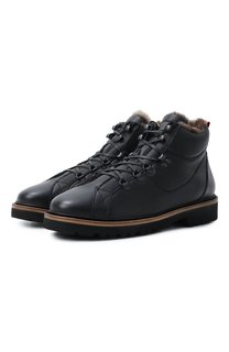 Кожаные ботинки Kiton