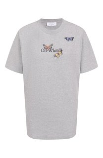 Хлопковая футболка Off-White