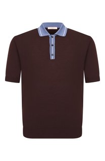 Хлопковое поло Slowear