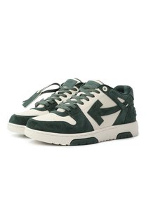 Кожаные кеды Out of Office Off-White