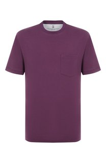 Хлопковая футболка Brunello Cucinelli
