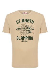 Хлопковая футболка MC2 Saint Barth
