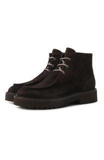 Замшевые ботинки Chukka Doucals