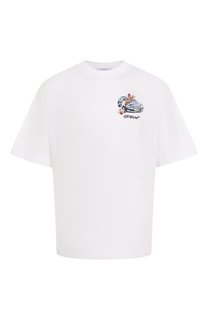 Хлопковая футболка Off-White