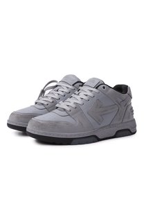 Комбинированные кеды Out Of Office Off-White
