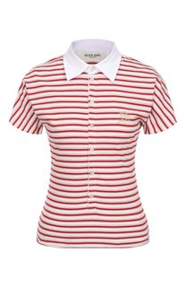 Хлопковое поло Golden Goose Deluxe Brand